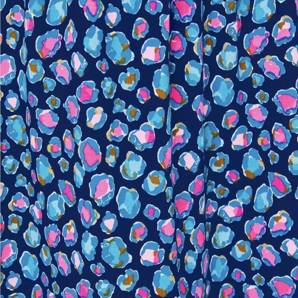 Lily Pulitzer Parigi Romper in Seabreeze Blue Low Tide Navy Spotted in the Wild - Picture 7 of 7